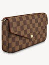 Pochette Felicie Chain Shoulder Bag Brown - LOUIS VUITTON - BALAAN 6