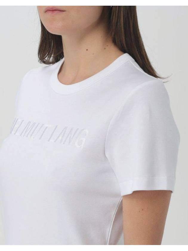 Crew Neck Short Sleeve T-Shirt White - HELMUT LANG - BALAAN 6