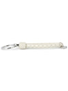 Intrecciato Leather Key Holder White - BOTTEGA VENETA - BALAAN 5