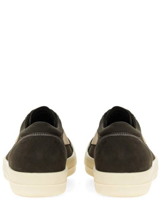 Rick Owens Leather Sneaker - RICK OWENS - BALAAN 4