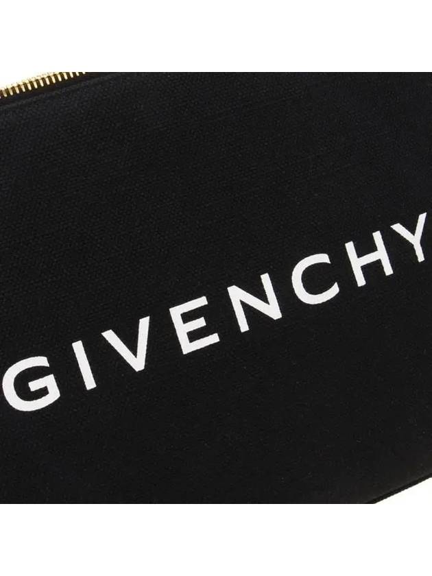 Logo Print Large Pouch Bag Black - GIVENCHY - BALAAN 6