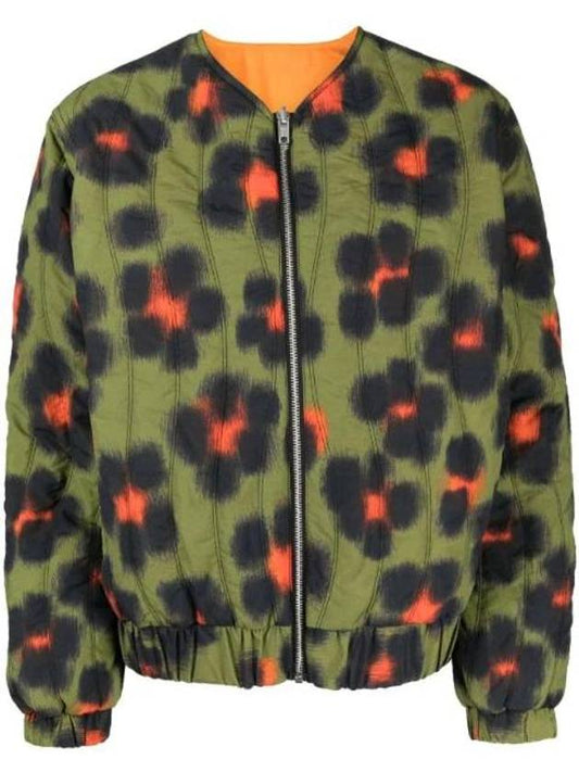 leopard reversible bomber jacket - KENZO - BALAAN 1