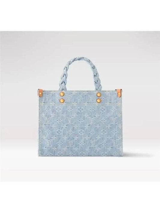 Let Go PM Monogram Tote Bag Sky Blue - LOUIS VUITTON - BALAAN 2