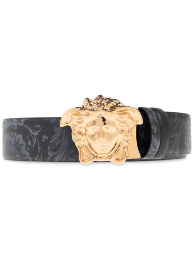 Versace Reversible Belt, Men's, Black - VERSACE - BALAAN 1