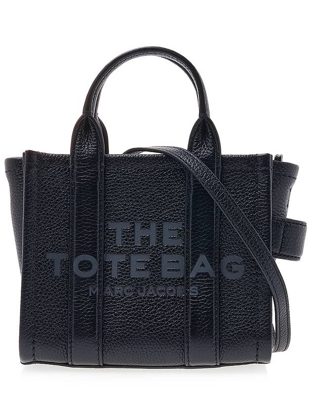 Mini Micro Leather Tote Bag Black - MARC JACOBS - BALAAN 2