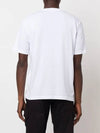 Men's Logo Short Sleeve T-Shirt White - STONE ISLAND - BALAAN 6