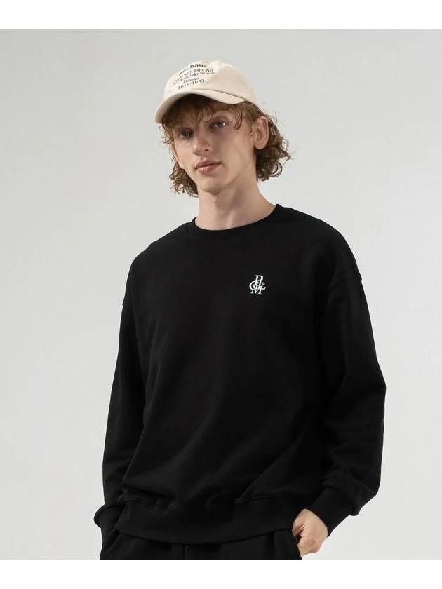 SYMBOL LOGO SWEATSHIRTS BLACK - POLYGRAM - BALAAN 3