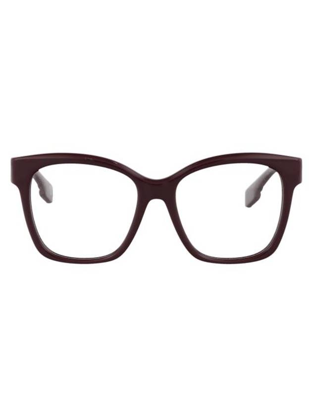 Eyewear Sylvie Square Eyeglasses Red - BURBERRY - BALAAN 1