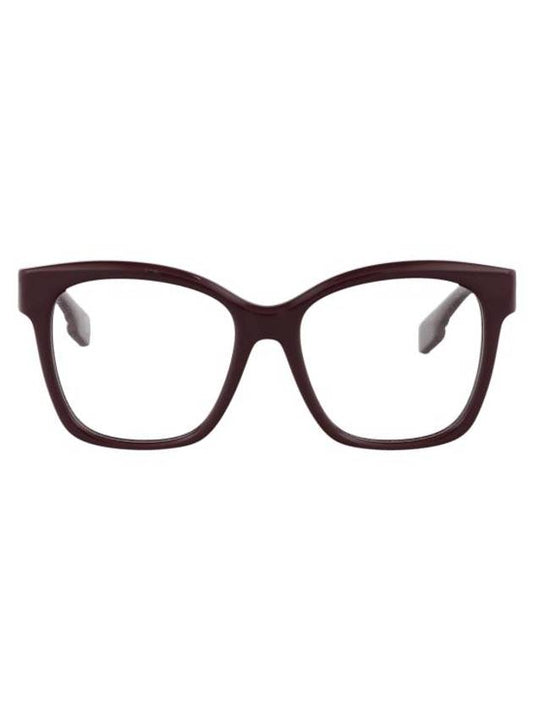 Eyewear Sylvie Square Eyeglasses Red - BURBERRY - BALAAN 1