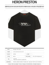 Nasa Manual Regular Fit Short Sleeve T-Shirt Black - HERON PRESTON - BALAAN 3