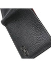 Gancini Half Wallet Black - SALVATORE FERRAGAMO - BALAAN 6