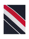 Grosgrain Stripe Classic Tie Navy - THOM BROWNE - BALAAN 4