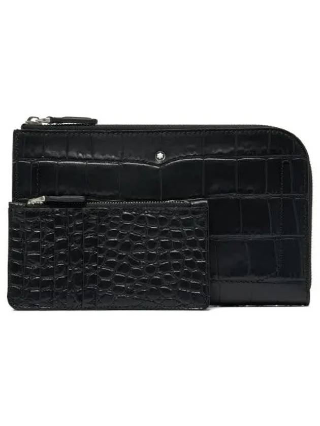 Meisterstück Selection 2In1 Small Pouch Bag Black - MONTBLANC - BALAAN 4