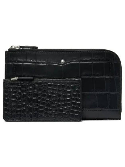 Meisterstück Selection 2In1 Small Pouch Bag Black - MONTBLANC - BALAAN 2