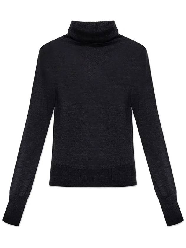 Julia Knit Turtleneck Dark Grey - VIVIENNE WESTWOOD - BALAAN 4