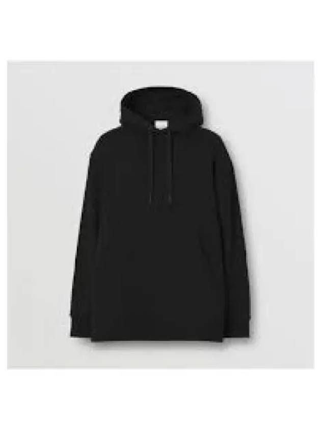 Women's Back Logo Print Hoodie Top Black - MAISON MARGIELA - BALAAN 2