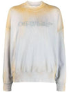 laundry distressed sweatshirt - OFF WHITE - BALAAN 1