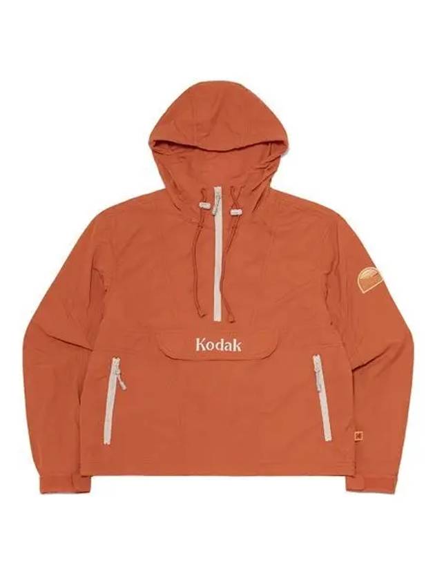 KODAK Trip Hooded Anorak Jacket Women ORANGE - KODO - BALAAN 1