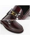 Luco Triomphe Polished Bull Loafers Burgundy - CELINE - BALAAN 6