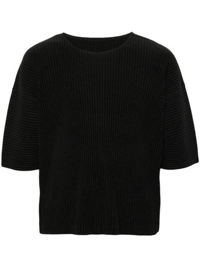 MC March Short Sleeve T-Shirt Black - ISSEY MIYAKE - BALAAN 2