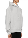 Alexandre Mattiussi Logo Print Hoodie Grey - AMI - BALAAN 3