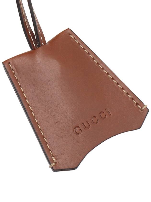 Brown GG Supreme Canvas Paddle Lock Small Top Handle 2WAY 658487 - GUCCI - BALAAN 10