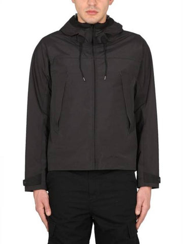 Bonded 3-Layer Zip-up Jacket Black - TEN C - BALAAN 1