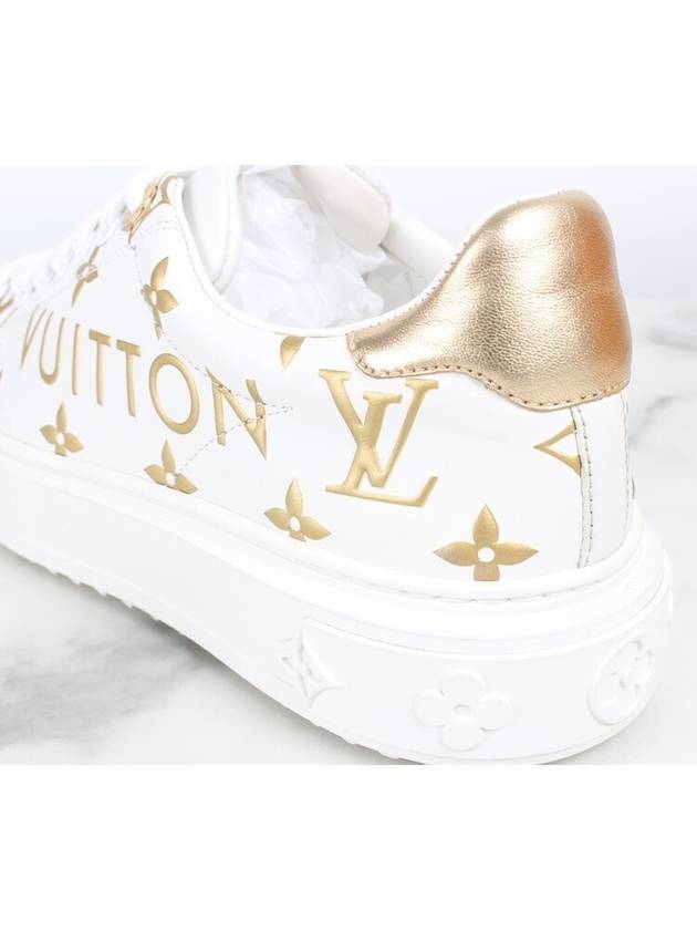 Time Out Gold Initial Sneakers 36 230 - LOUIS VUITTON - BALAAN 7