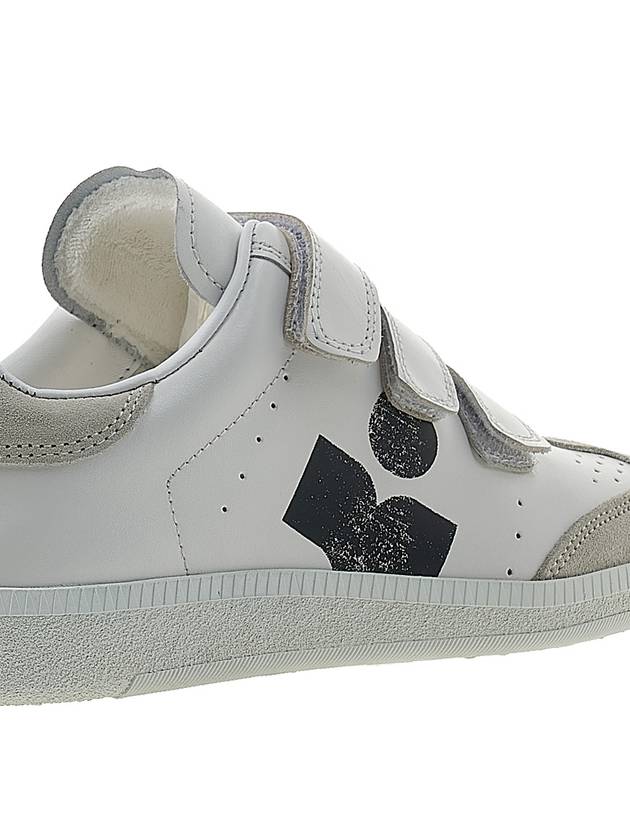 Beth Logo Leather Low Top Sneakers White - ISABEL MARANT - BALAAN 11