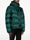 Re-Nylon Cropped Down Padding Bottle Green - PRADA - BALAAN 4