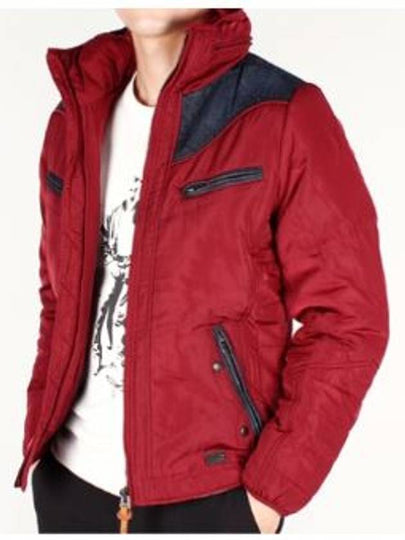 Weno Puffer Zip-Up Jacket Red - DIESEL - BALAAN 2