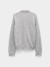 Evening Polo Cardigan Dust Melange - OUR LEGACY - BALAAN 4