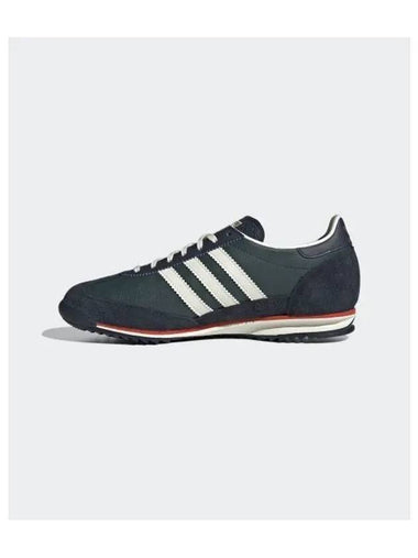 SL 72 OG Low Top Sneakers Black Deep Green - ADIDAS - BALAAN 1