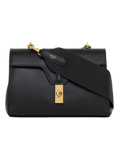 Teen Soft 16 Smooth Calfskin Cross Bag Black - CELINE - BALAAN 1