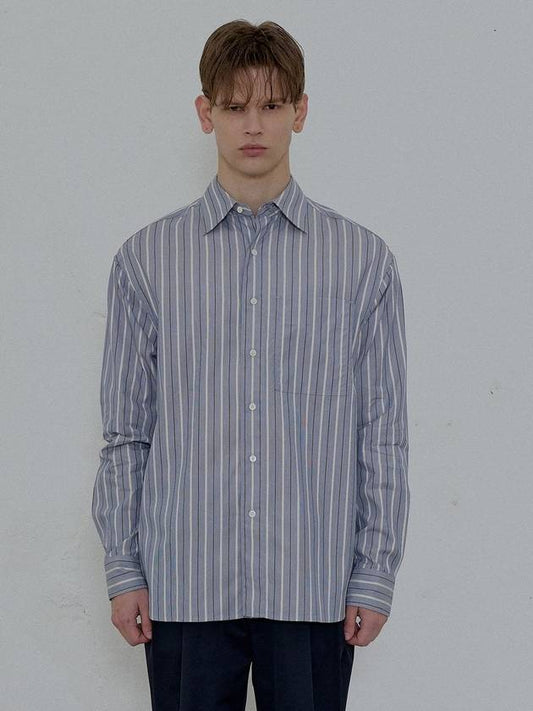 Kuwamura Striped Long Sleeve Shirt - FILLCHIC - BALAAN 1