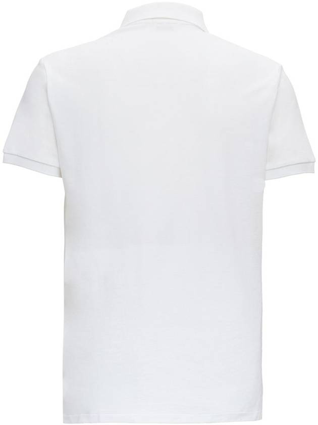 Men's Embroidered Logo PK Shirt White - POLO RALPH LAUREN - BALAAN 3