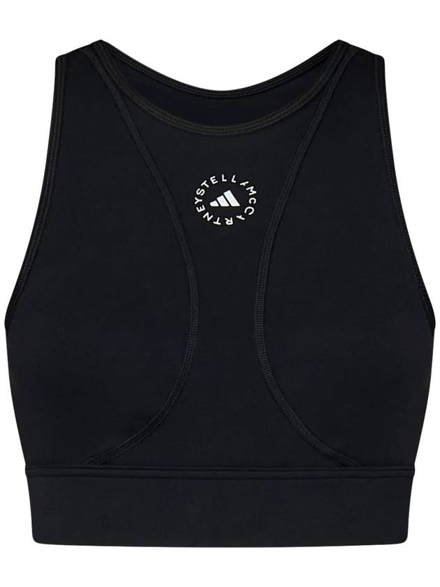 Women s By Stella McCartney True Strength Yoga Cropped Sleeveless Black - ADIDAS - BALAAN 1