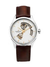 Jazzmaster Open Heart Auto 40mm Watch Brown - HAMILTON - BALAAN 2