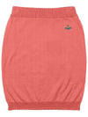 Women's ORB Logo Knit Bea Mini H Line Skirt Pink - VIVIENNE WESTWOOD - BALAAN 2