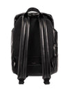 Grained Leather Backpack Black - SAINT LAURENT - BALAAN 4