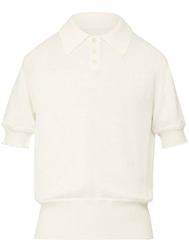 Men's Knit PK Shirt Offwhite - MAISON MARGIELA - BALAAN.