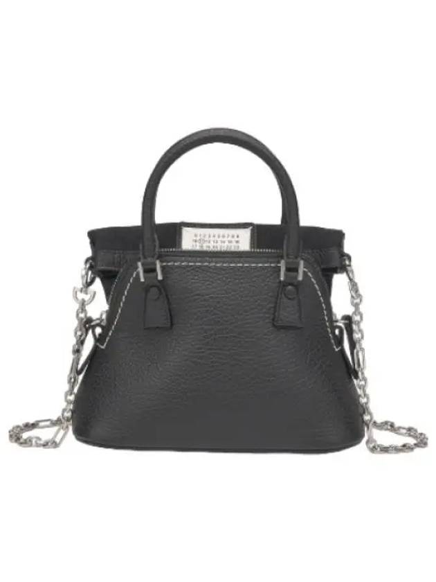 Micro Classic Shoulder Bag Black - MAISON MARGIELA - BALAAN 1