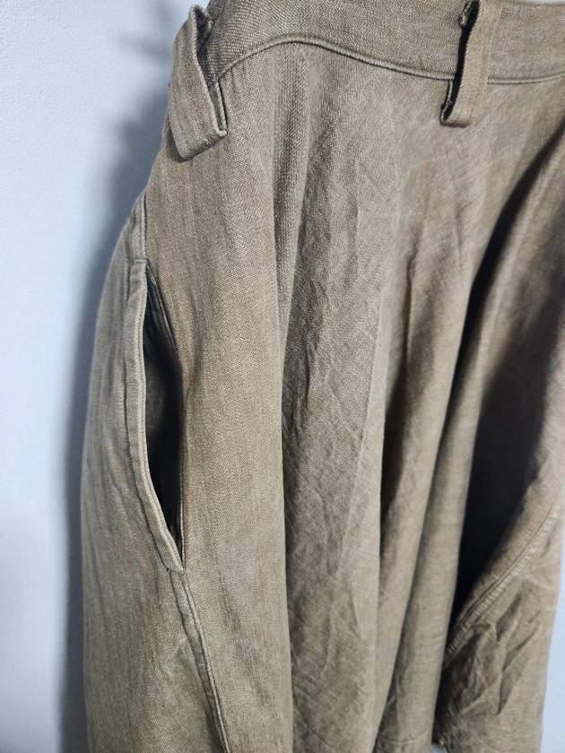 yohji yamamoto asymmetric avant garde skirt pants - YOHJI YAMAMOTO - BALAAN 5