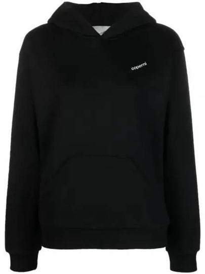 Logo Loose Fit Hoodie Top Black - COPERNI - BALAAN 2