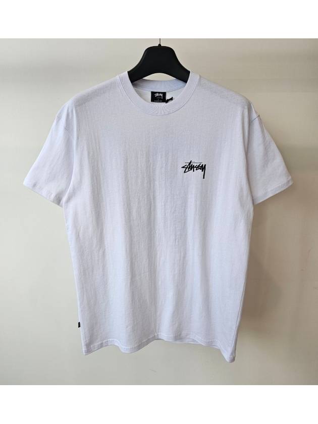 AU AUSTRALIA 8BALL FADE SS TSHIRT ST023S3003 WHITE MENS - STUSSY - BALAAN 6