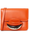 Katie Shiny Calfskin Small Cross Bag Rusted Orange - CHLOE - BALAAN.