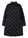 Women's Nosadella Quilted Long Padding Black - DUVETICA - BALAAN 3