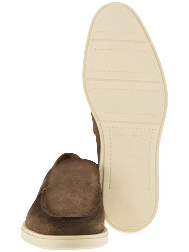 Suede moccasin - SANTONI - BALAAN 5