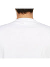 Girocolo Logo Short Sleeve T-Shirt White - ALEXANDER MCQUEEN - BALAAN 8