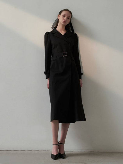 Lily Trench Coat Black - AME - BALAAN 2